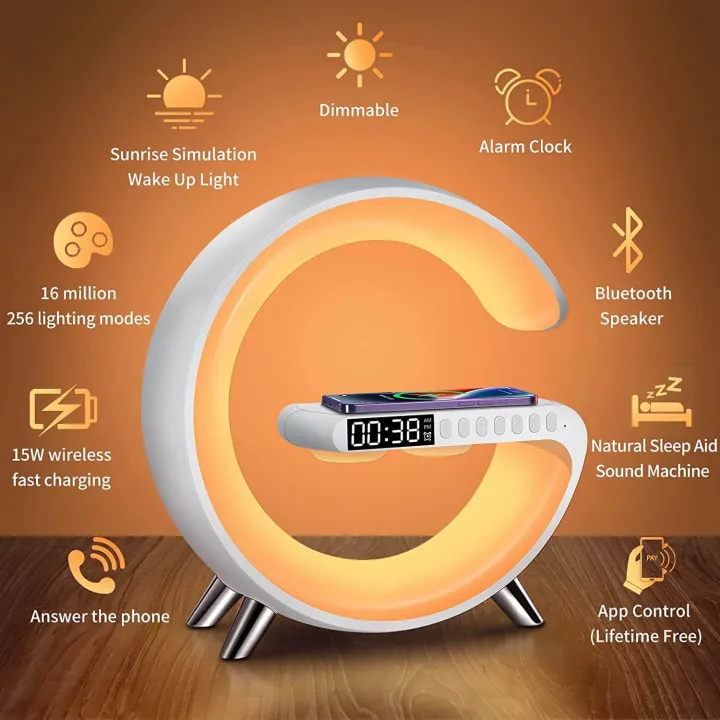 APP Control 3 in 1 Multi-Function Bluetooth Speaker With RGB Light